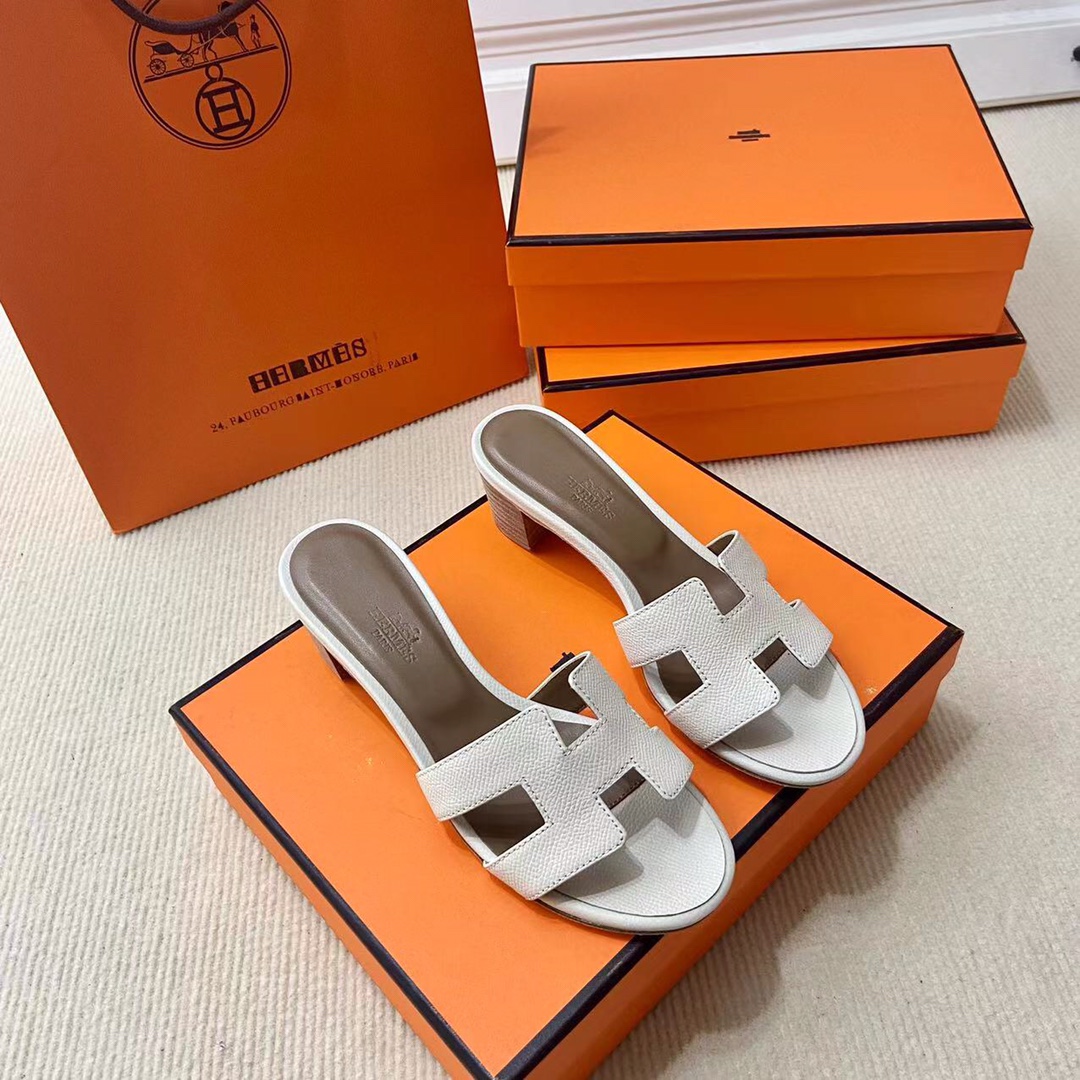 에르메스 올수공 오아시스 슬리퍼 샌들 앱송 39